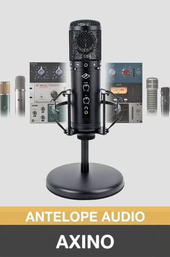 میکروفون USB کاندنسر Antelope-Audio-Axino
