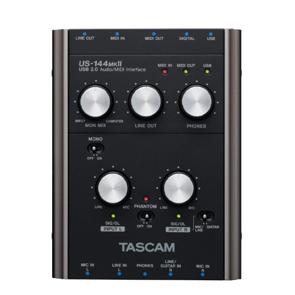 TASCAM US-144MK2 Top