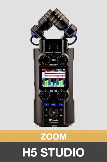 رکوردر پرتابل ZOOM-H5studio