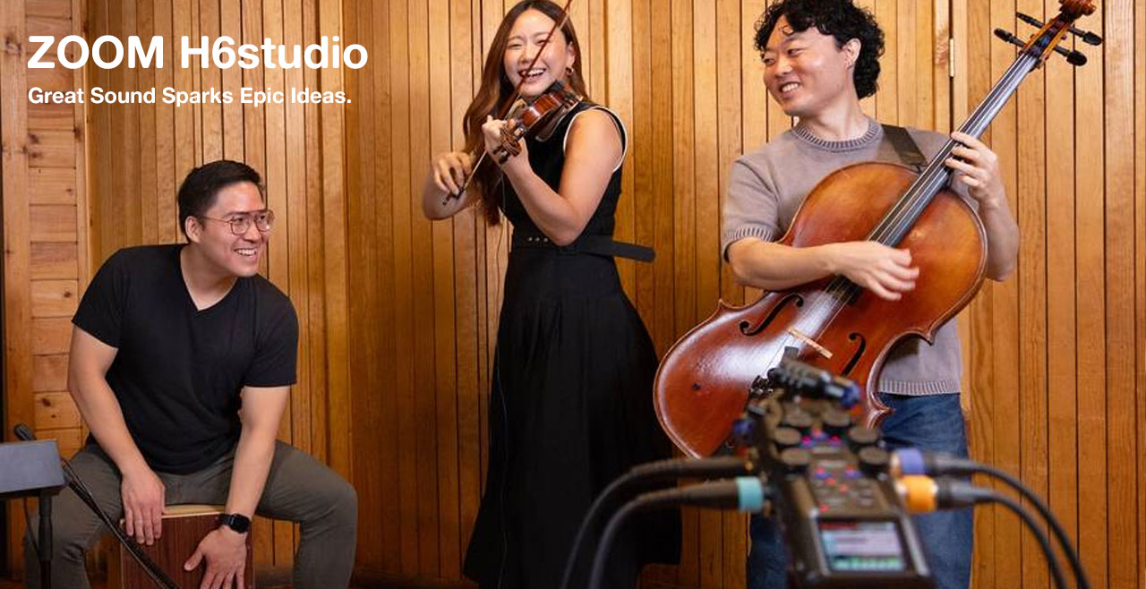 Zoom H6studio Content