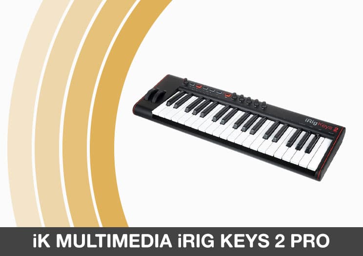 میدی کیبورد iK-Multimedia-iRig-Keys-2-Pro