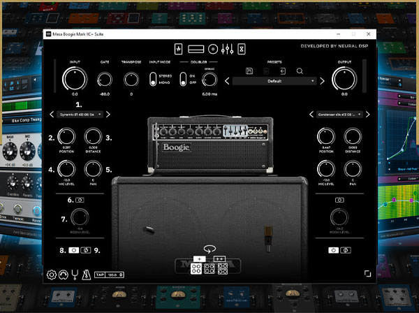 نرم افزار شبیه ساز امپلیفایر گیتار الکتریک AMP-Simulator