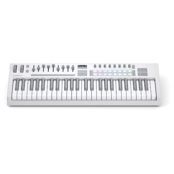 Novation-LaunchKey 49 White MK4 Top