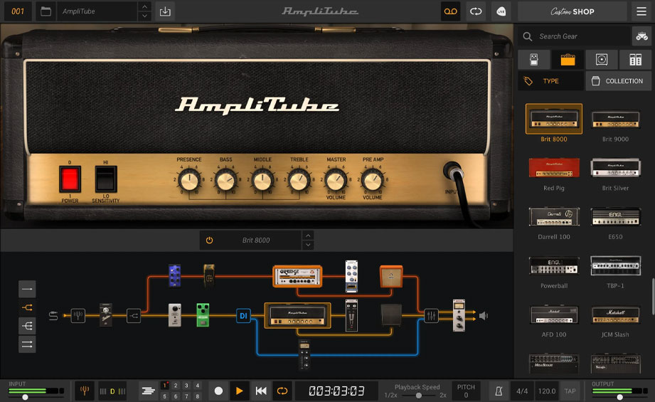 نرم افزار شبیه ساز iK-Multimedia-AmpliTube-5