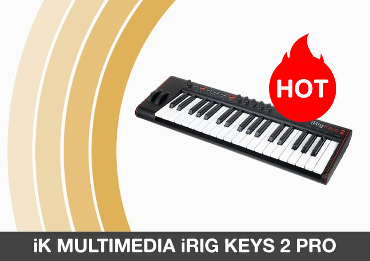 میدی کیبورد iK-Multimedia-iRig-Keys-2-Pro
