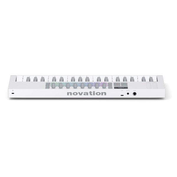 Novation-LaunchKey Mini 37 White MK4 Top Back