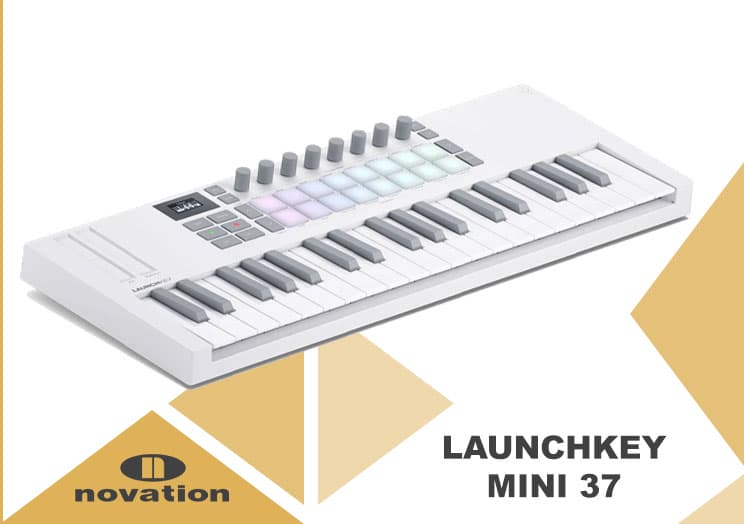 میدی کیبورد کنترلر نوویشن Novation-Launchkey-Mini-37