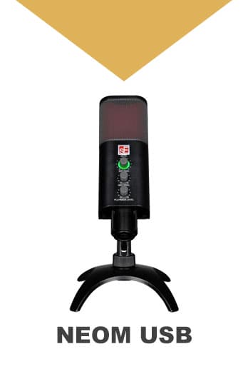 میکروفون USB حرفه ای با ساختار کاندنسر و کارت صدای داخلی